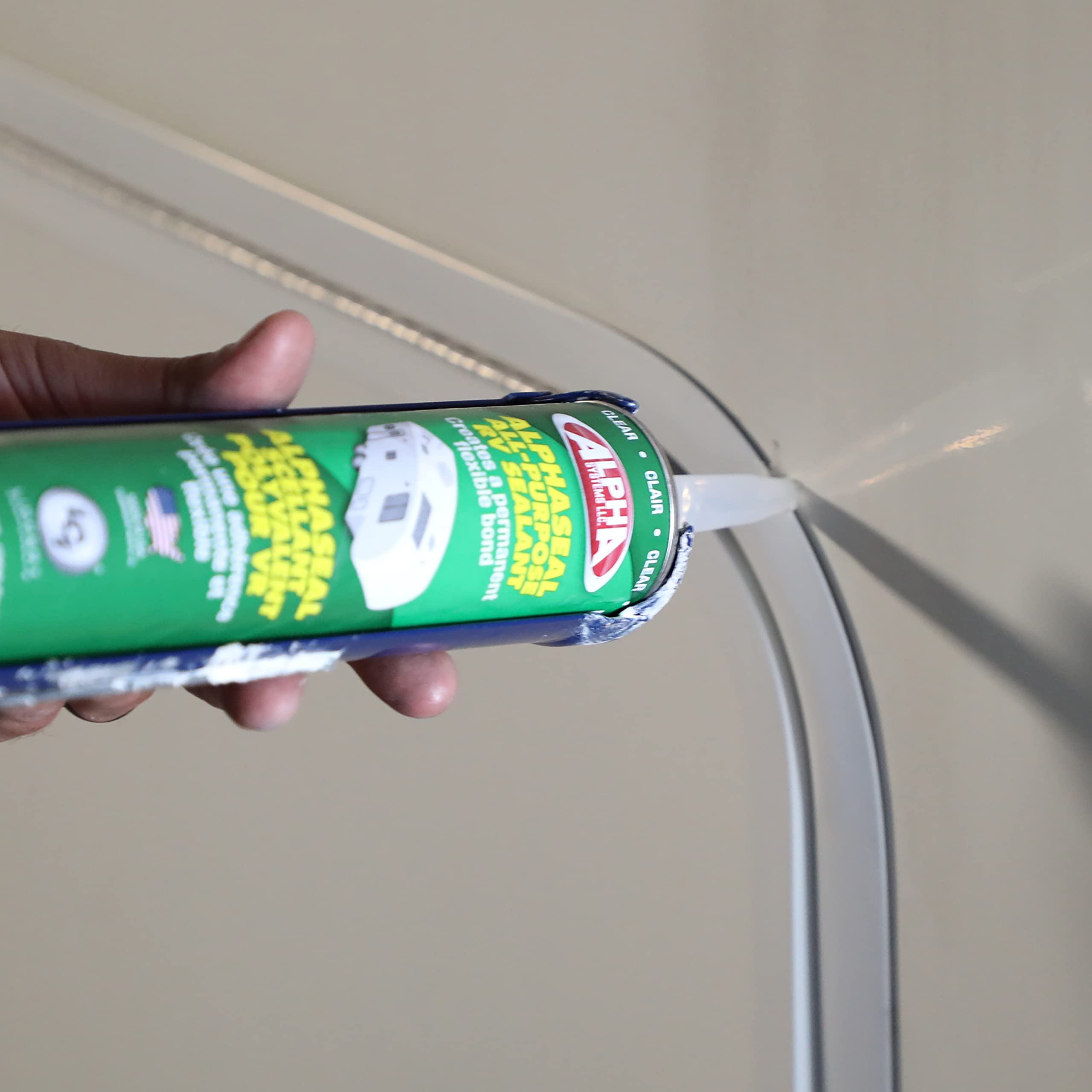 Alpha All Purpose RV Sealant for RV Roofing Alpha Systems