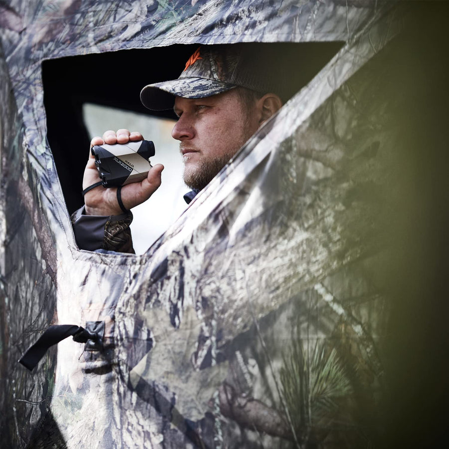 Halo Optics 6X Magnification Accurate Precise Water-Resistant Hunting Laser Range Finder XLR 2000