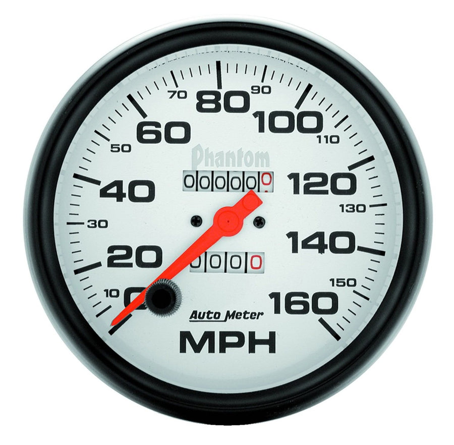 Auto Meter Phantom 5895 In-Dash Mechanical Speedometer 5.000 in.