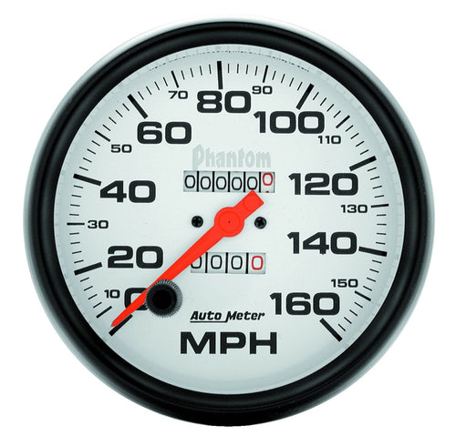 Auto Meter Phantom 5895 In-Dash Mechanical Speedometer 5.000 in.
