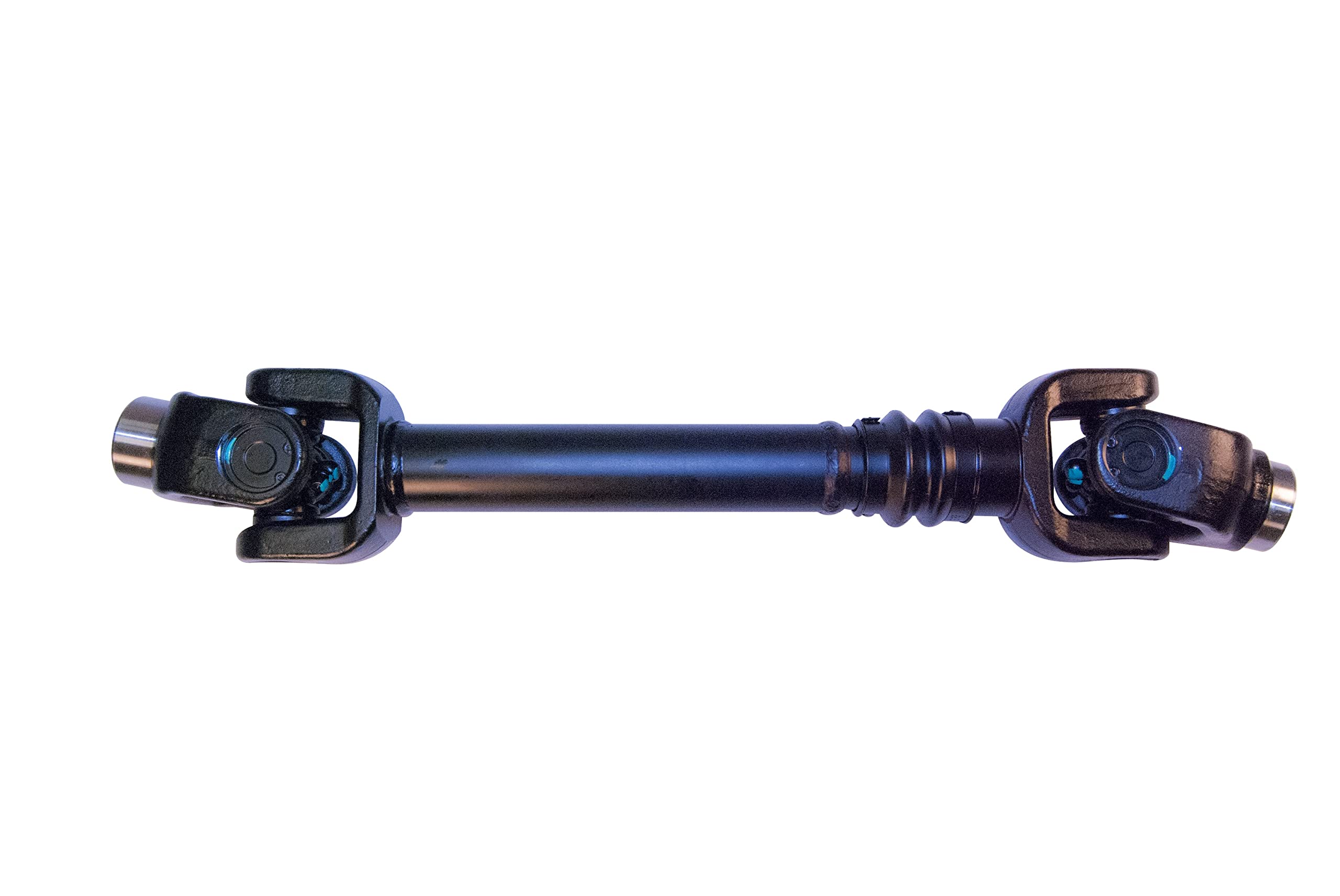 Intermediate Rugged Propeller Shaft for (2013-17) Can Am Outlander 650/1000, Heat Treated Carbon Steel & Powder Coated Black Shafts for Extreme Durability OEM: 705501258, 703500862