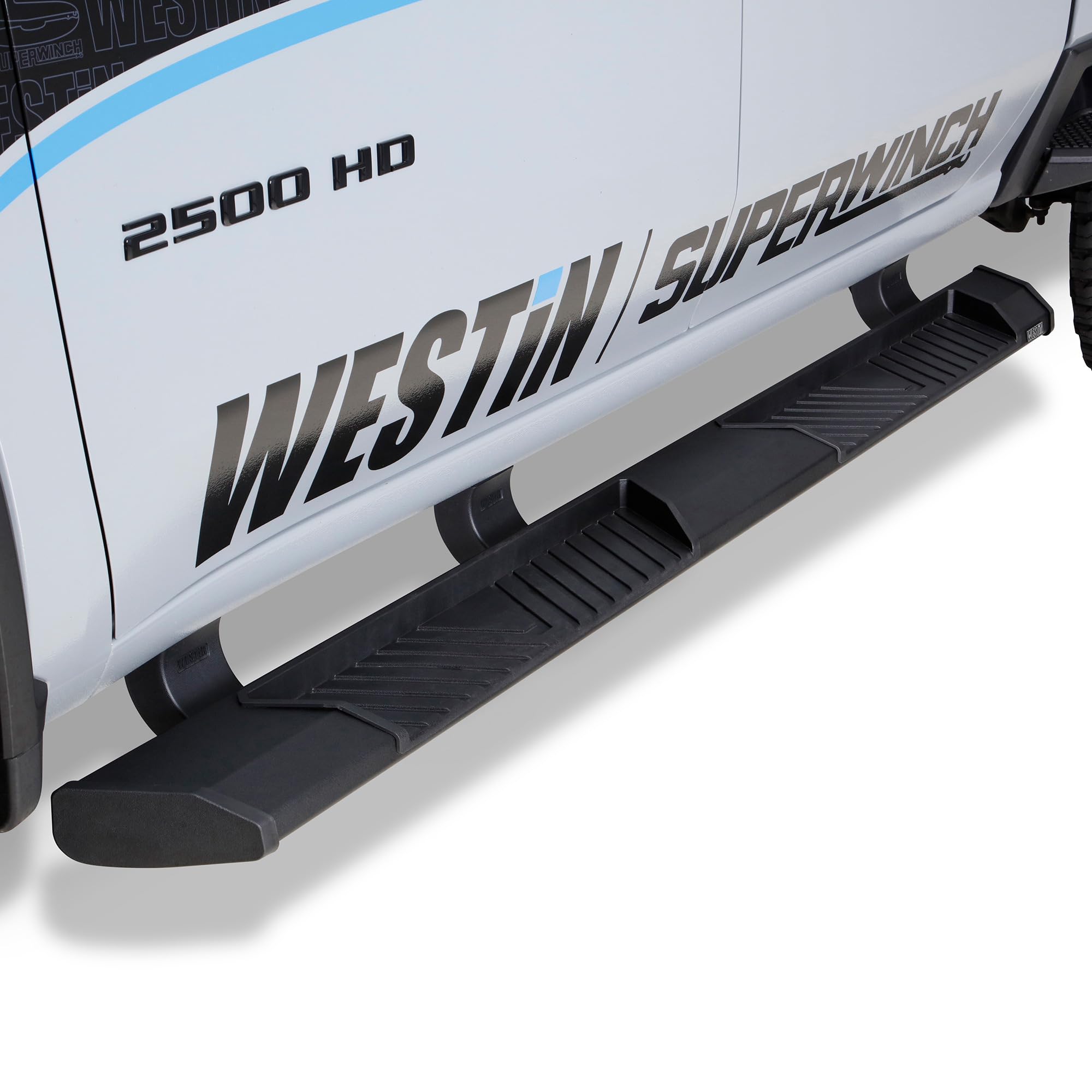 Westin AT6 24-64765 Running Boards fits 2020-2026 Silverado Sierra 2500 3500 Crew Cab 6'5" Bed Textured Black Pair