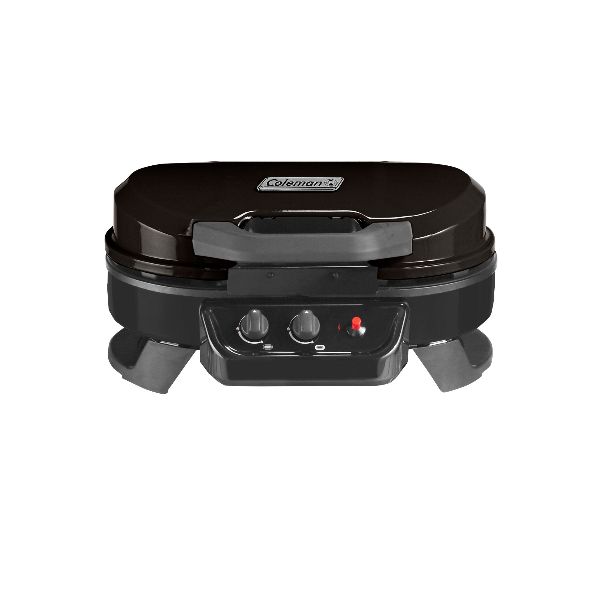RoadTrip Coleman 225 Portable Tabletop Grill, 2-Burner Gas Grill with Matchless Ignition & Adjustable Temperature Control, 11,000 BTUs of Power for Grilling, Tailgating, Camping, BBQ, & More