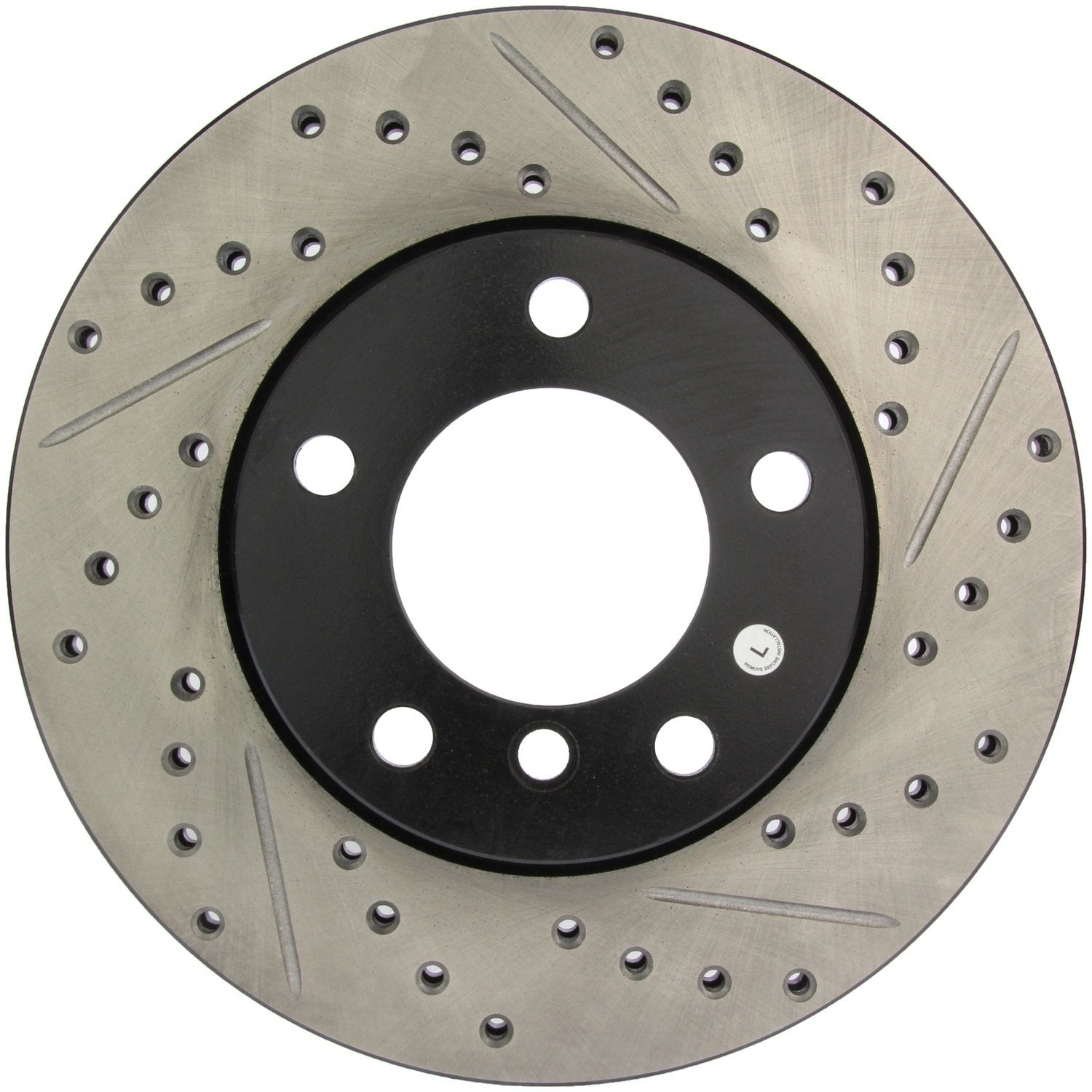 Sport Drilled/Slotted Brake Rotor StopTech 127.34029L (Front Left), 1 Pack