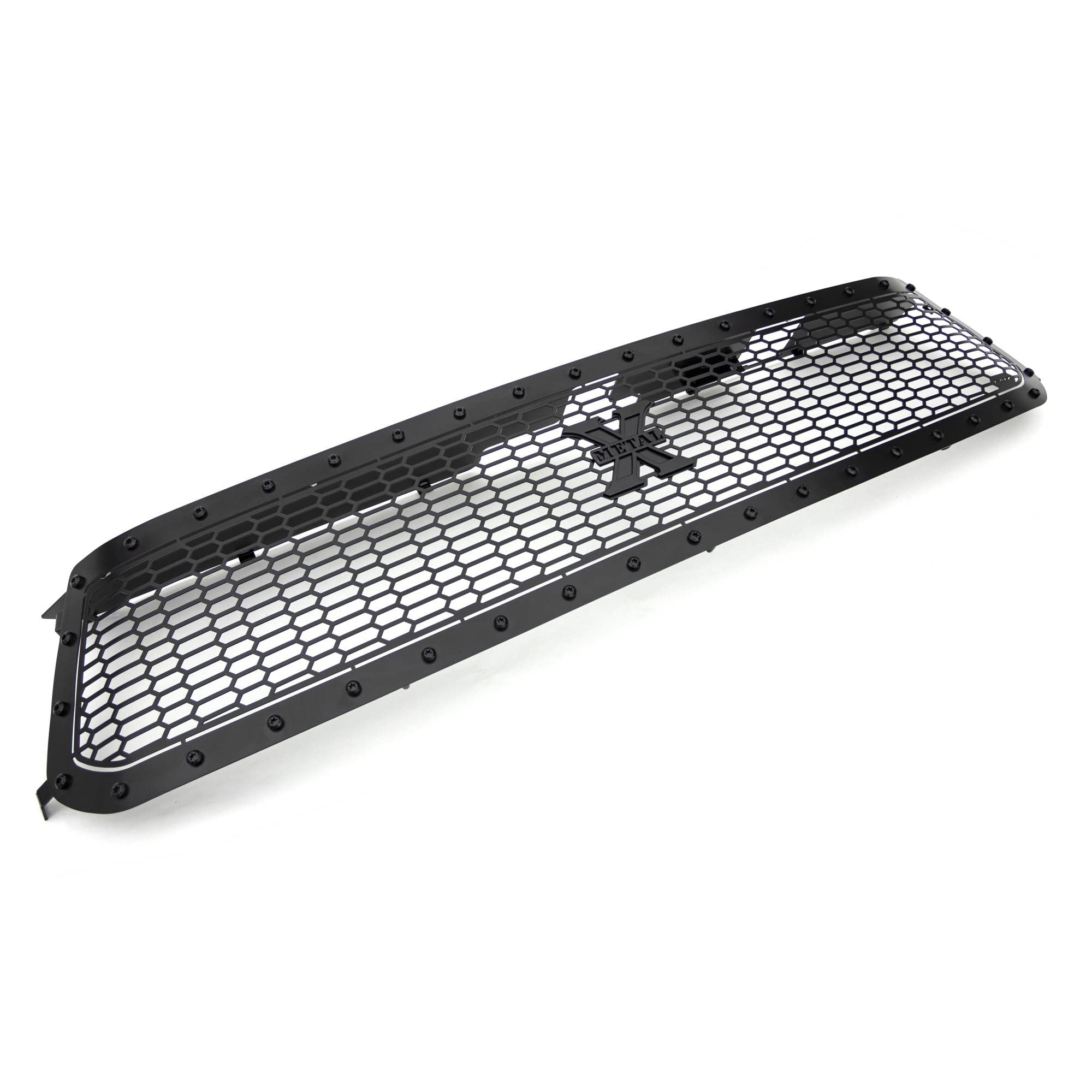 Stealth Laser X Grille, 2014-2017 Tundra, Black, 1 Pc, Replacement, Black Studs - PN #7719641-BR
