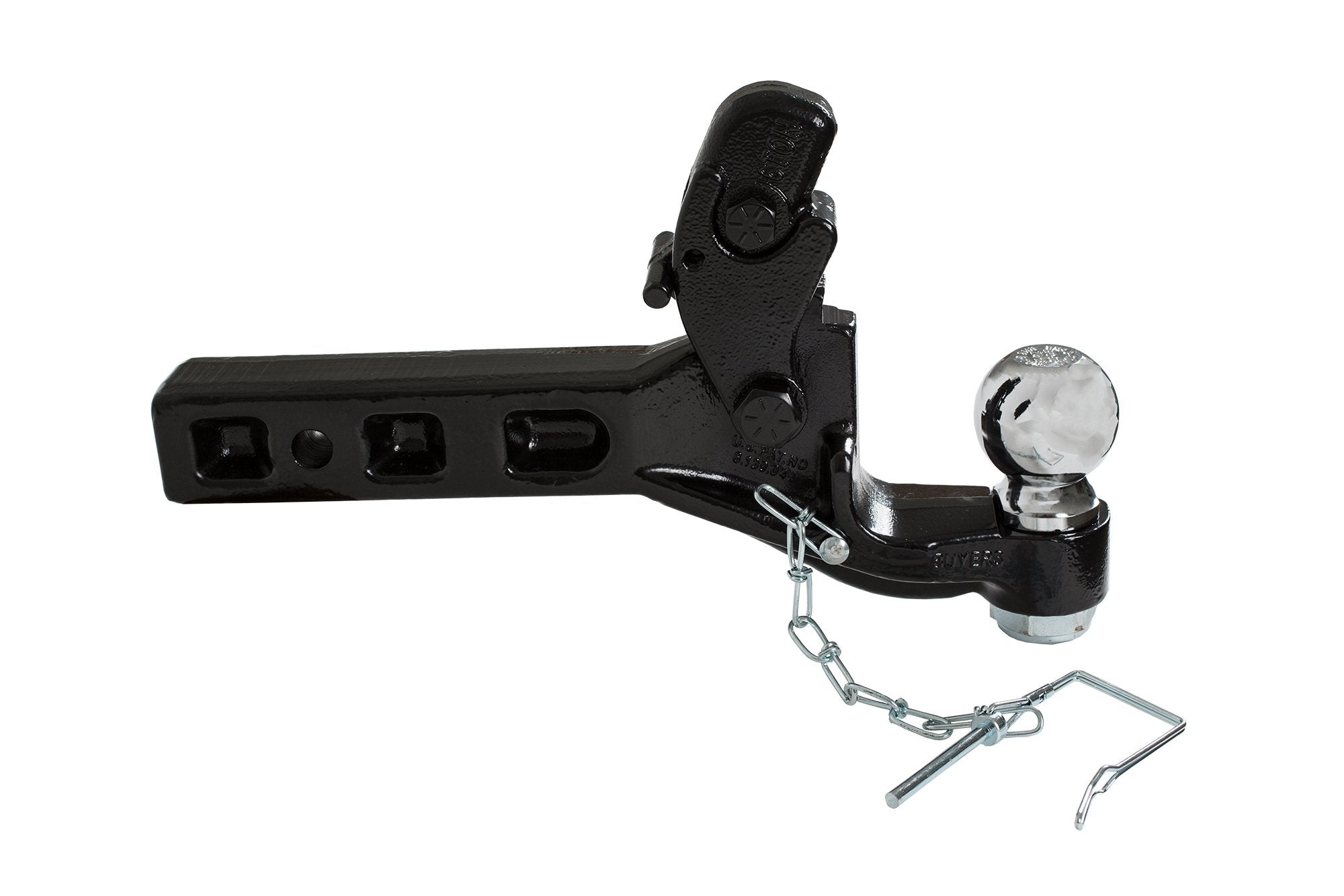 6-Ton Buyers Products RM650M Combination Hitch with Receiver Mount and 50 MM Ball