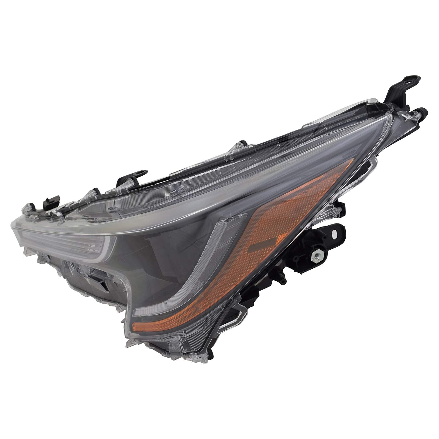 Left TYC Headlight Assembly Compatible with 2020-2021 Toyota Corolla