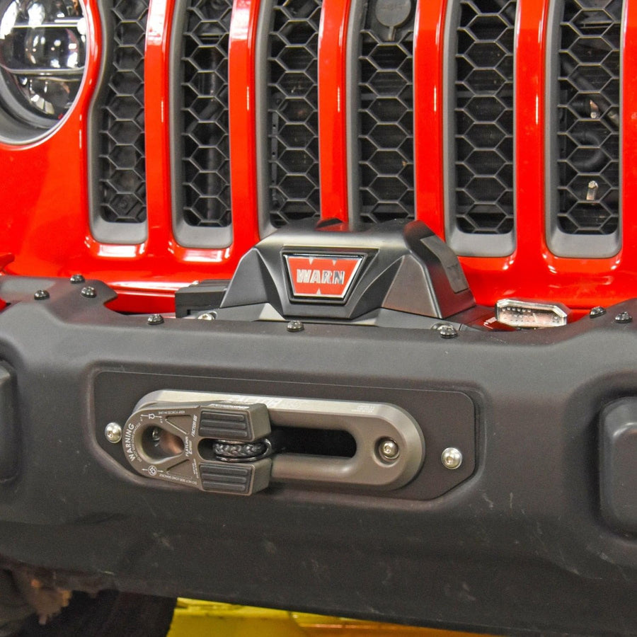 OffRoad Grimm Front Bumper Winch Plate for Jeep Wrangler JL/JLU & Gladiator JT w/Rubicon Steel Bumper
