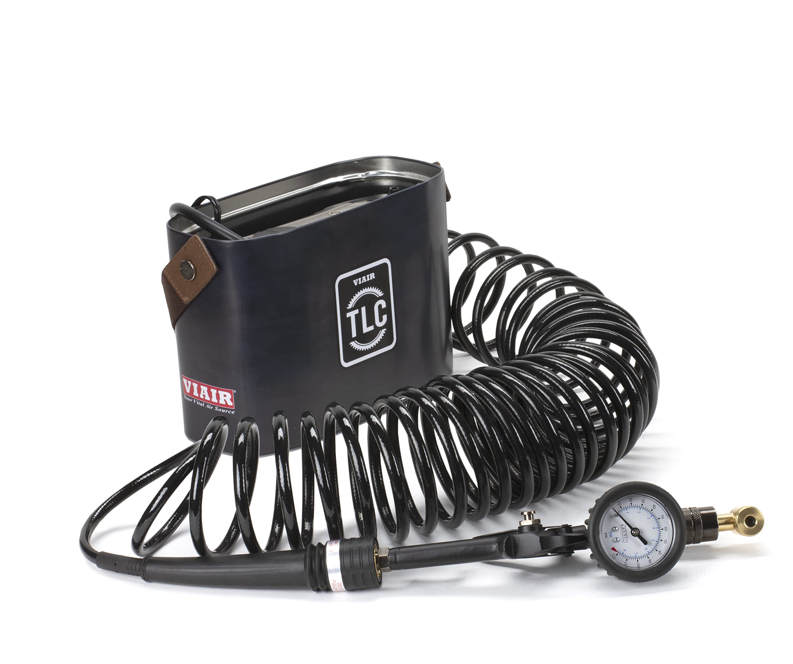 VIAIR Portable TLC LITE Automatic Air Compressor Kit, Tire Inflator for Off Road, Overland, RV, Bike, Automotive Tire Inflation up to 225/60/R18, Tubeless compatible,105 PSI Rated (00071)