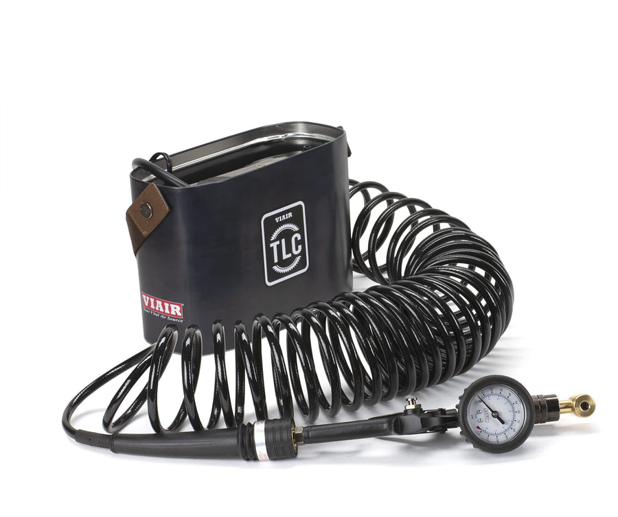VIAIR Portable TLC LITE Automatic Air Compressor Kit, Tire Inflator for Off Road, Overland, RV, Bike, Automotive Tire Inflation up to 225/60/R18, Tubeless compatible,105 PSI Rated (00071)