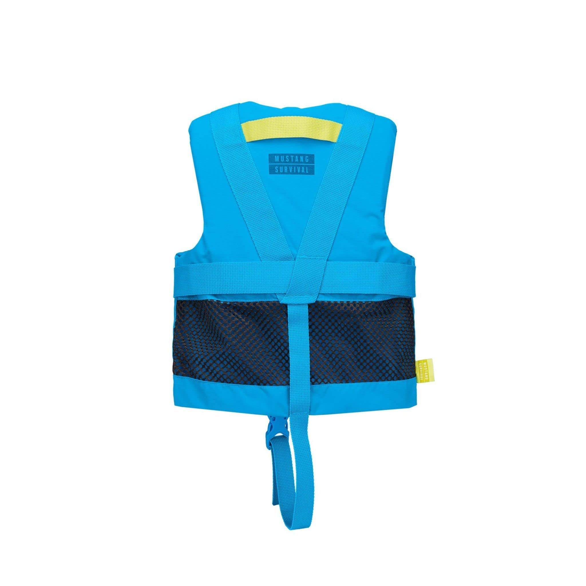 Child Foam Life Jacket - MUSTANG SURVIVAL - Azure Blue, Child (33 lbs - 55 lbs)