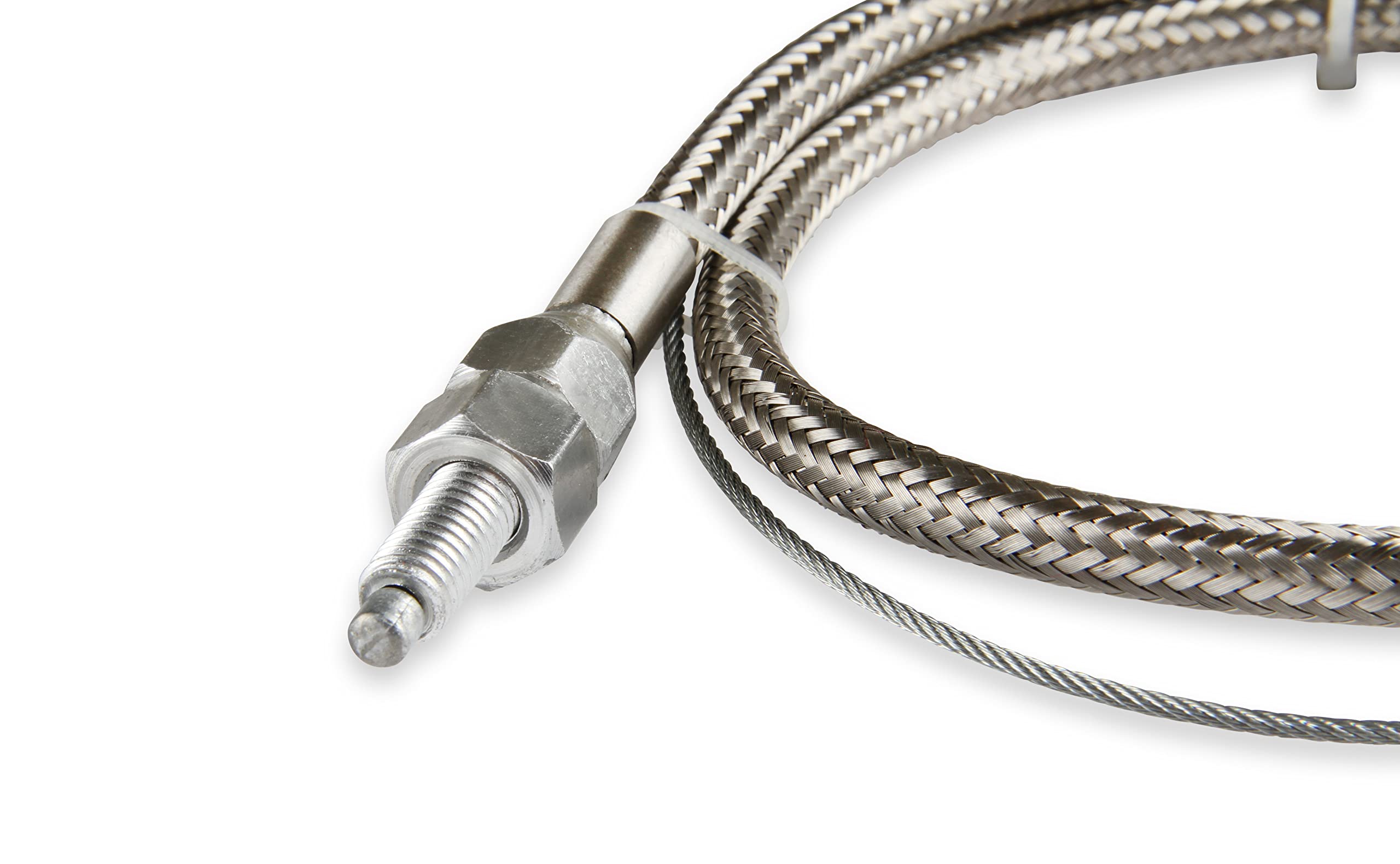 Throttle Cable Kit Mr. Gasket 5657 - Stainless Steel Braided