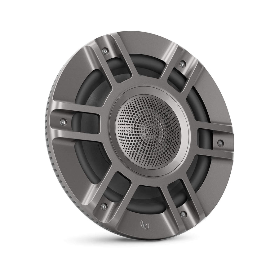 Kappa Marine Infinity KAPPA8135M Titanium 8" Premium 3-Way RGB LED Convertible Speakers