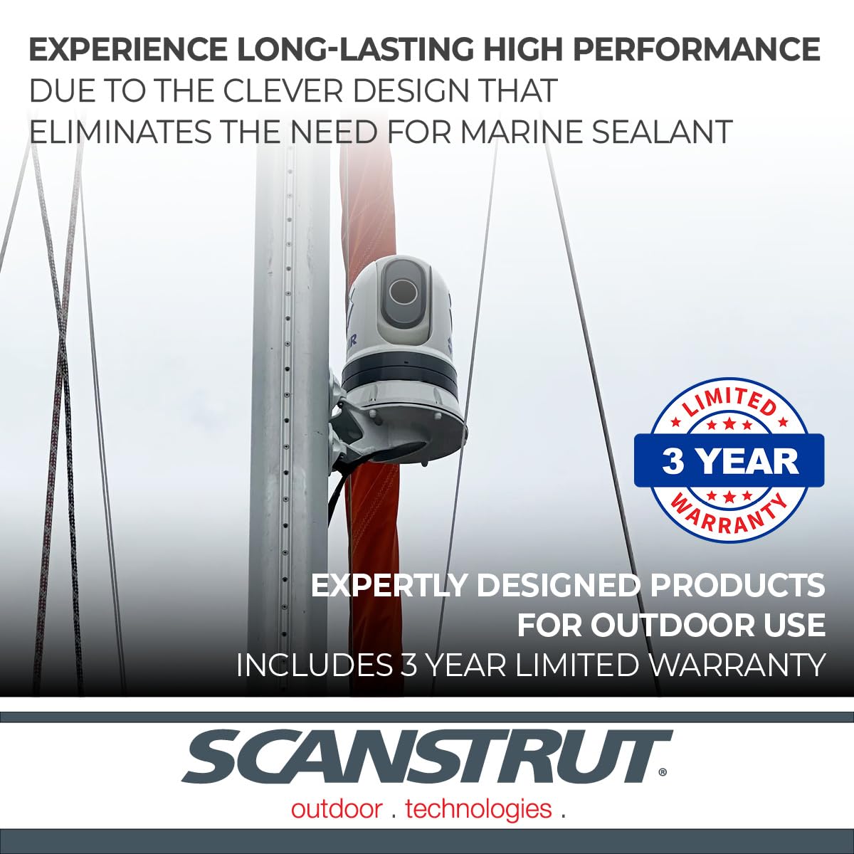 Flir M300 Scanstrut CAM-MM-03 Camera mast Mount