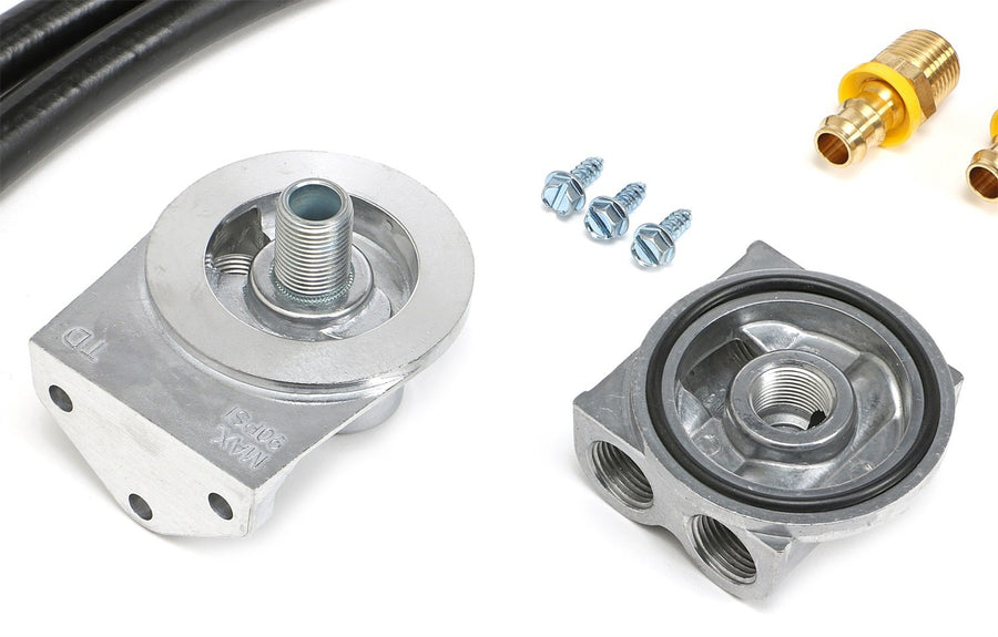 OIL FILTER RELOCATION KIT TRANS-DAPT PERFORMANCE 90 DEGREE (1658)