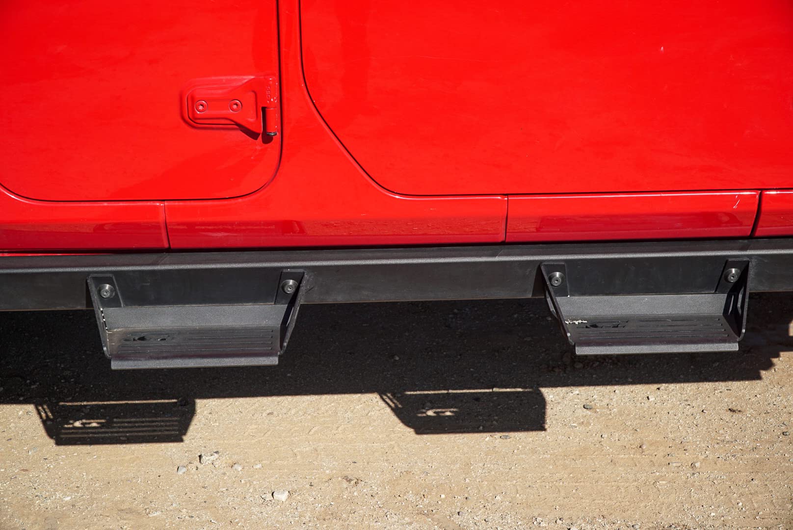 ICI Side Steps Aluminum Compatible with 2018-2022 Jeep Wrangler JL 4-Door: Alumilite Step Rails