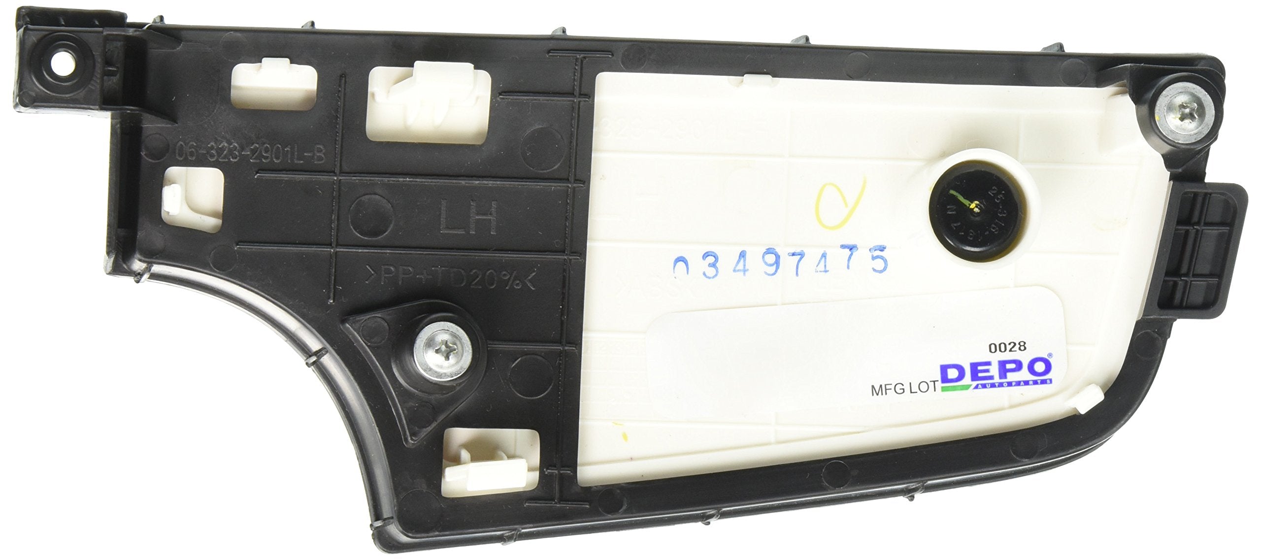 Replacement DEPO 323-2901L-UD Driver Side Fog Light Assembly