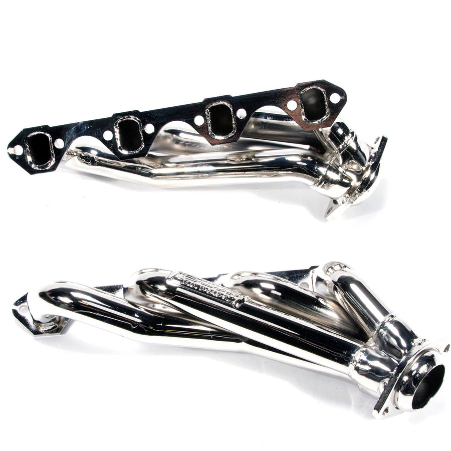 1-5/8" BBK Performance Shorty Tuned Length Performance Exhaust Headers for Ford Mustang 5.0L - Chrome Finish