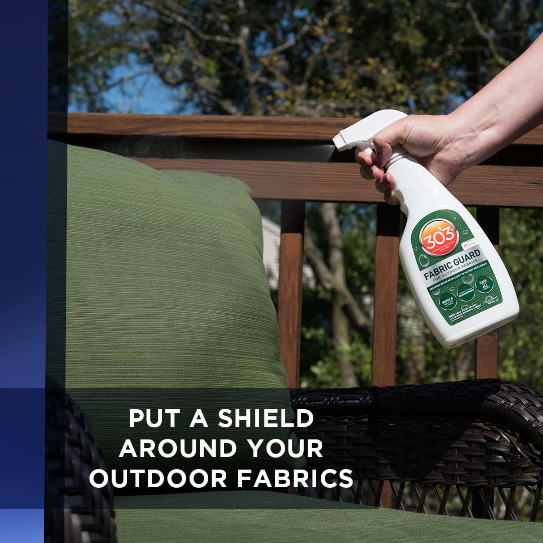 303 Fabric Guard - Restores To Water and Stain Repellency Factory New Levels, Simple and Easy To Use, Manufacturer Recommended, Safe For All Fabrics, 32oz (30606CSR)