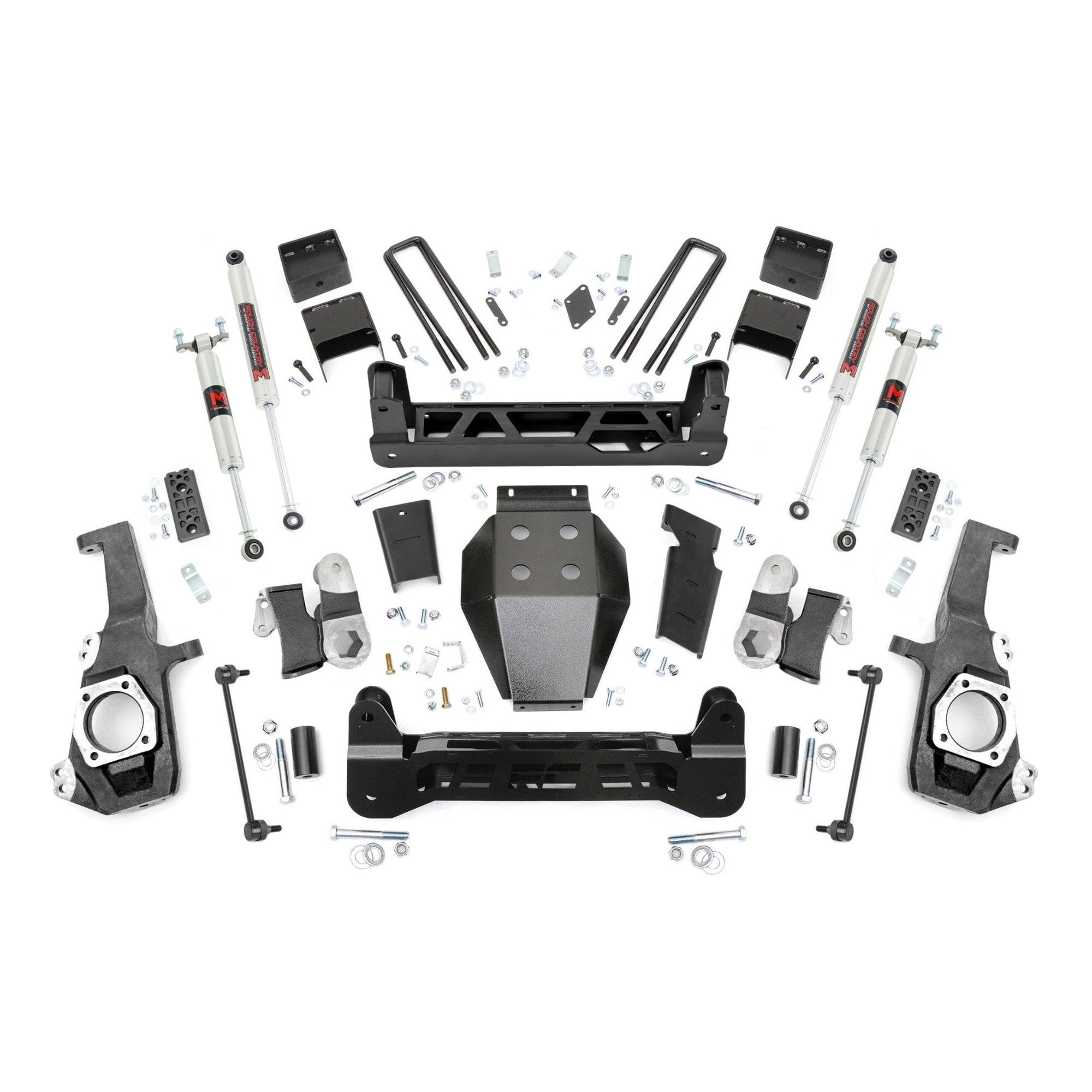 5" Suspension Lift Kit Rough Country for 2020-2024 Chevy/GMC 2500HD 4WD - 10230