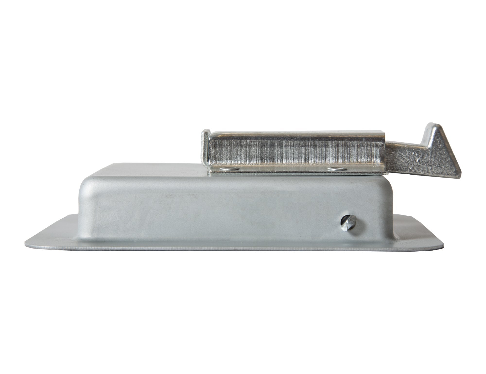 Single Point Buyers Products N3980 Rectangular Non-Locking Rotary Paddle Latch, Corrosion Resistant Stainless Steel W/ Installed Gasket, W/ 2 Keys, Truck Bed Tool Box Latch, Tack Box Latch