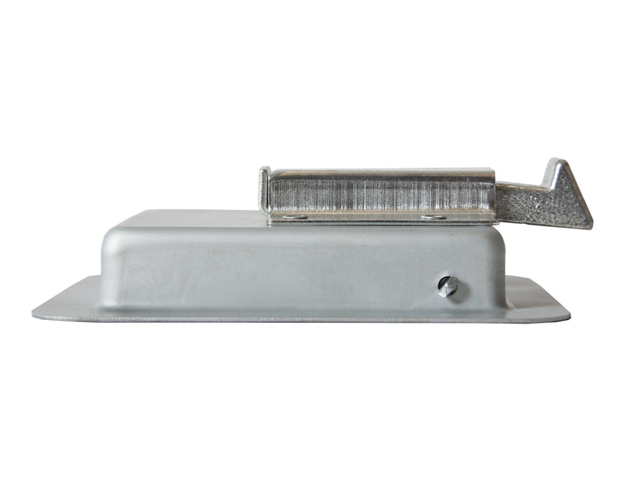 Single Point Buyers Products N3980 Rectangular Non-Locking Rotary Paddle Latch, Corrosion Resistant Stainless Steel W/ Installed Gasket, W/ 2 Keys, Truck Bed Tool Box Latch, Tack Box Latch