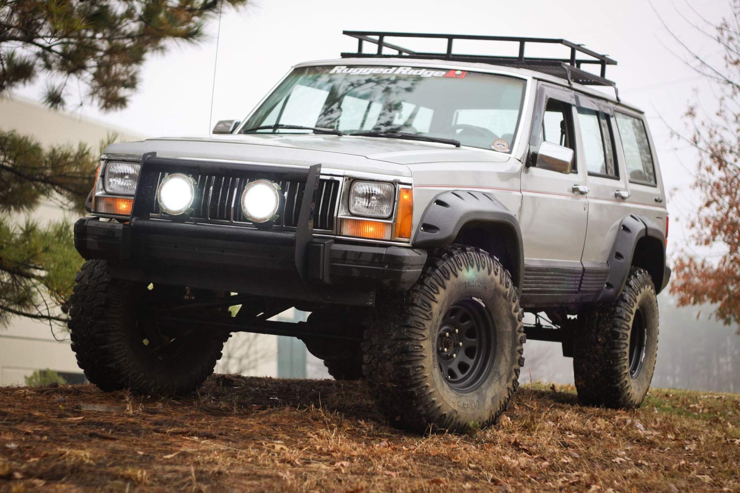 All Terrain Fender Flare Kit, Rugged Ridge | 6 Piece | 11634.10 | Fits 1984-2001 Jeep Cherokee XJ 4-Door