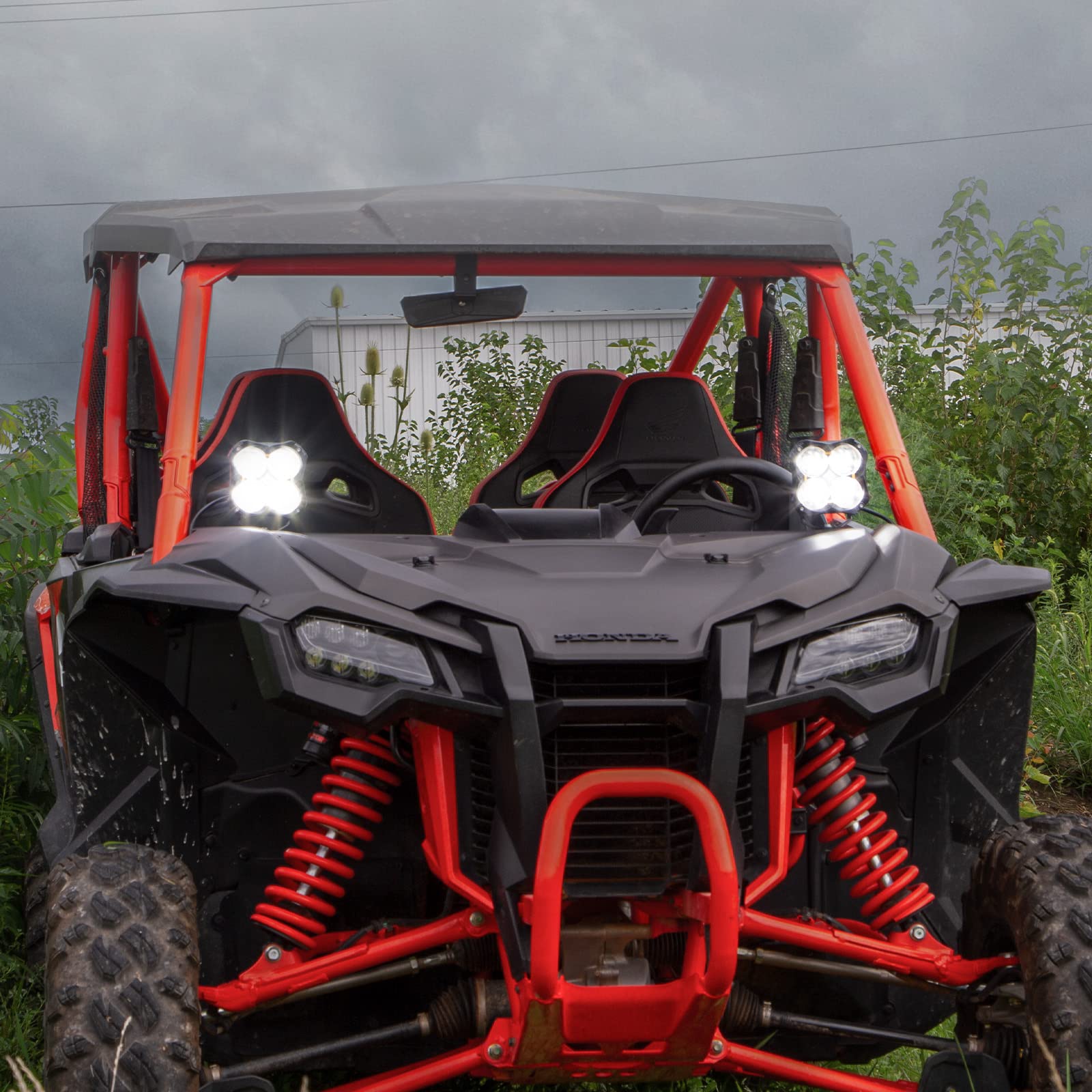 XKGLOW 2pc XK067005-KIT 5in Spot Beam Offroad Cube Light
