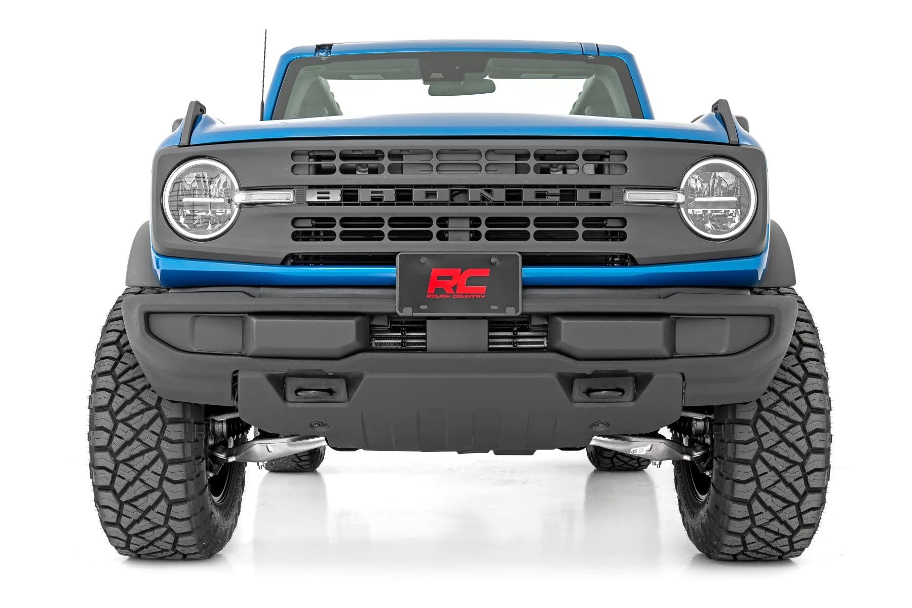 2" Rough Country Lift Kit w/M1 Struts for 2021-2024 Ford Bronco 4WD - 592141