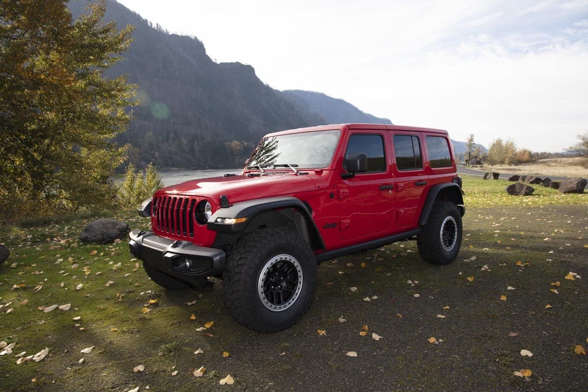 Rough Country Fender WF1 Flares for 2018-2022 Jeep Wrangler JL - A-J01822