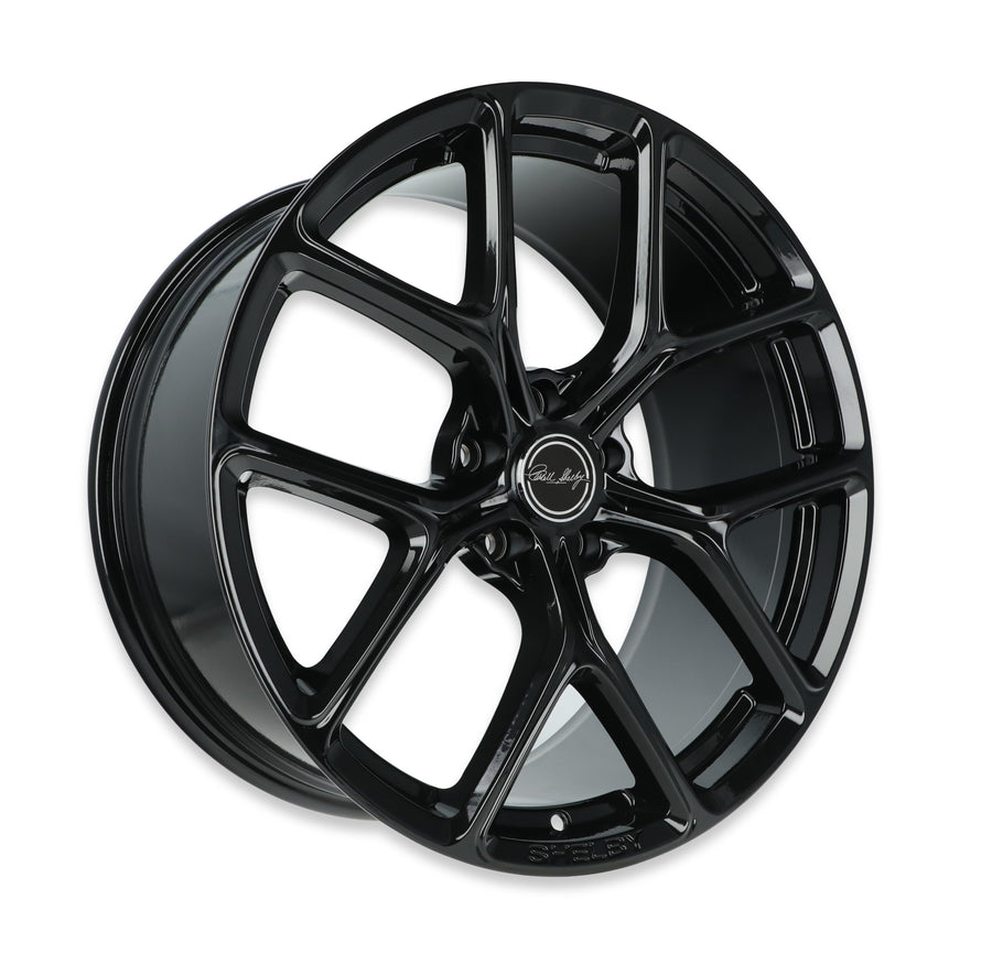 CS3-295430-B Carroll Shelby Wheels - 20 x 9.5 in. - 5 x 114.3-40mm Offset - Gloss Black