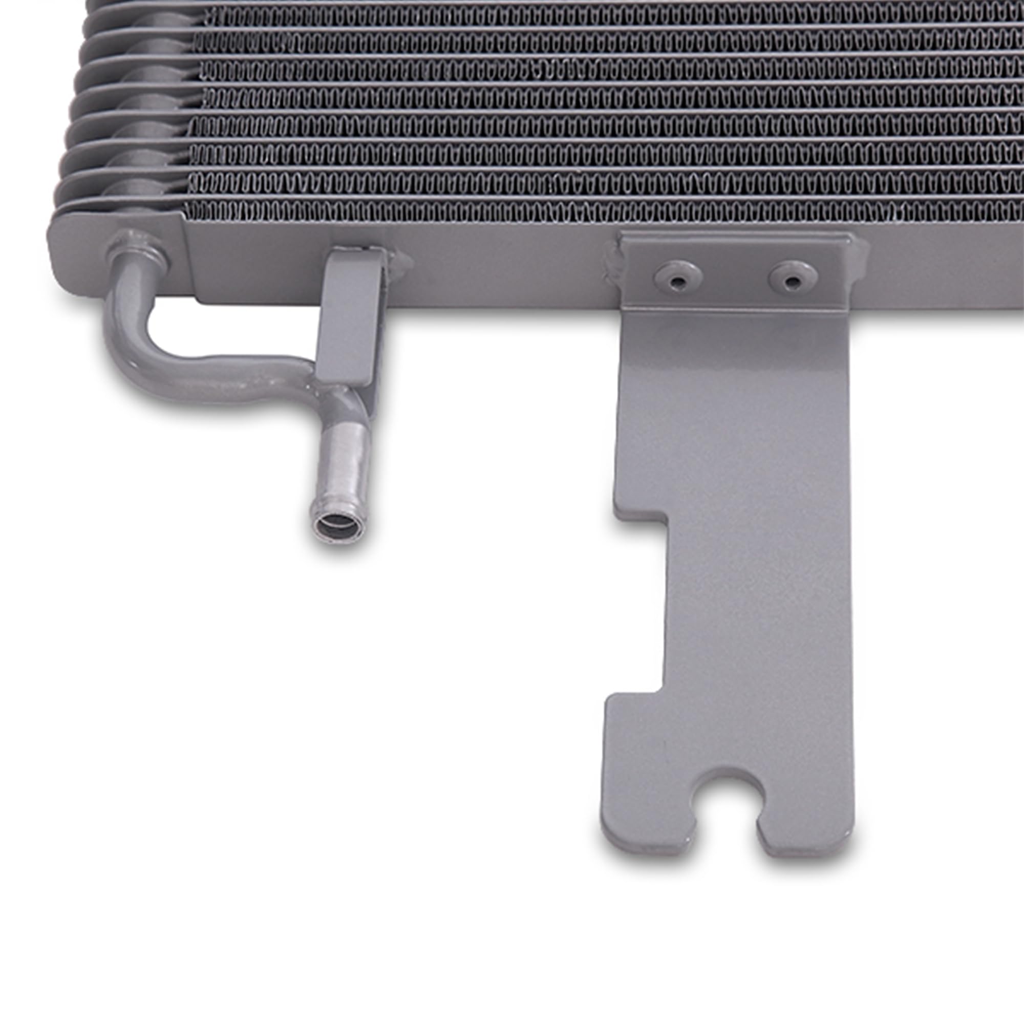Mishimoto Transmission Cooler MMTC-F2D-03SL, Compatible with Ford Powerstroke 6.0L, 2003-2007, Silver