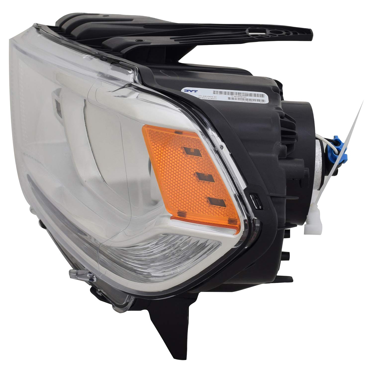 Left TYC Headlight Assembly Compatible with 2014-2015 Dodge Durango