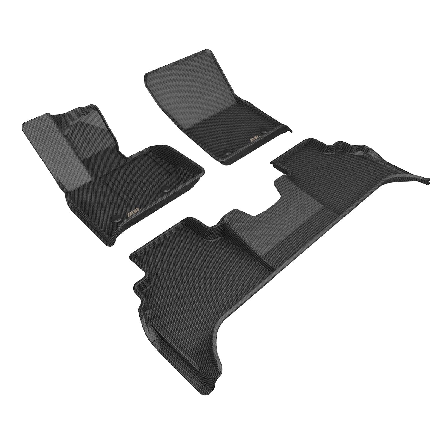 Compatible 3D MAXpider Kagu Floor Mat (Black) with Mercedes-Benz G-Class (W465) 2025-2026 - Full Set