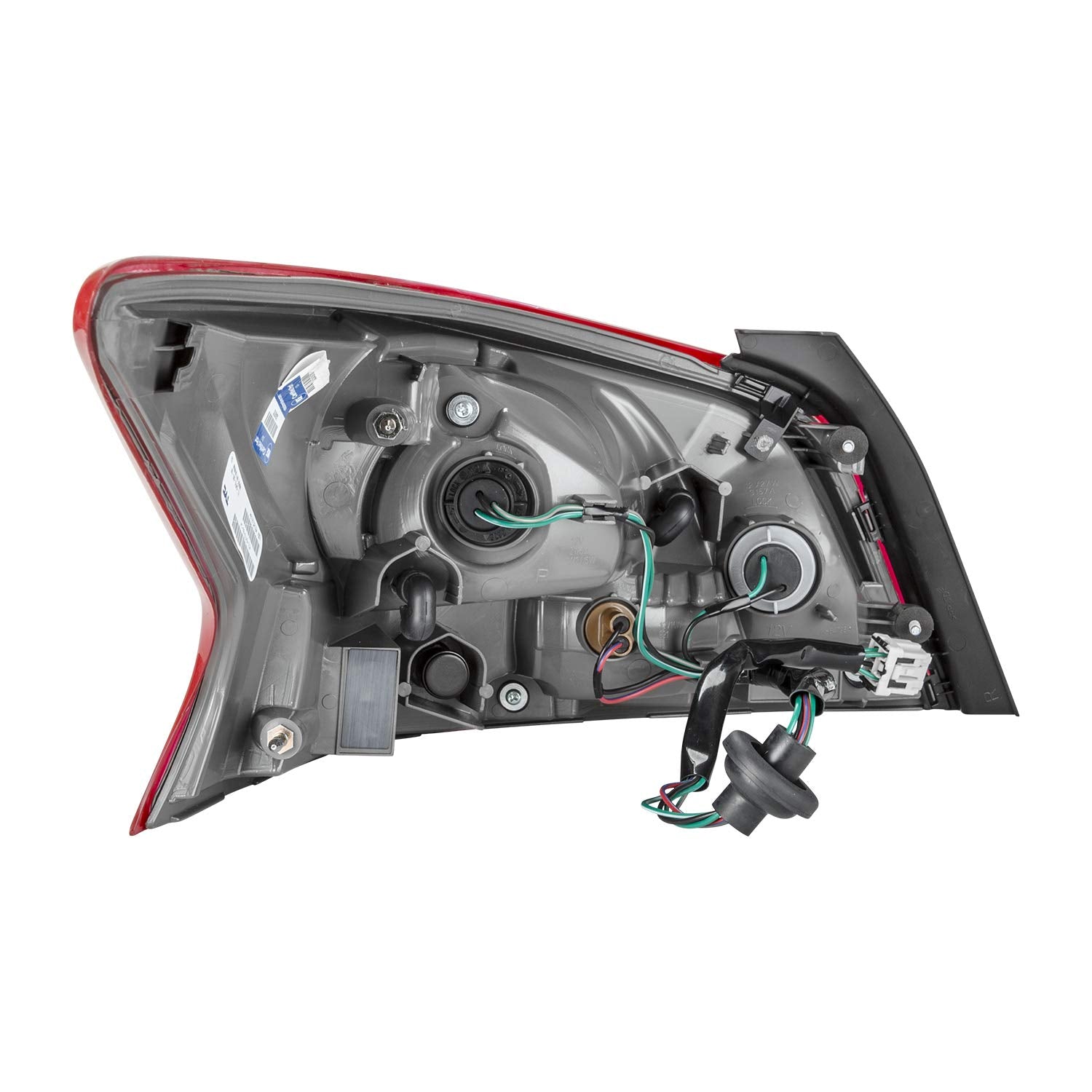 Right TYC Tail Light Assembly Compatible with 2013-2014 Nissan Altima