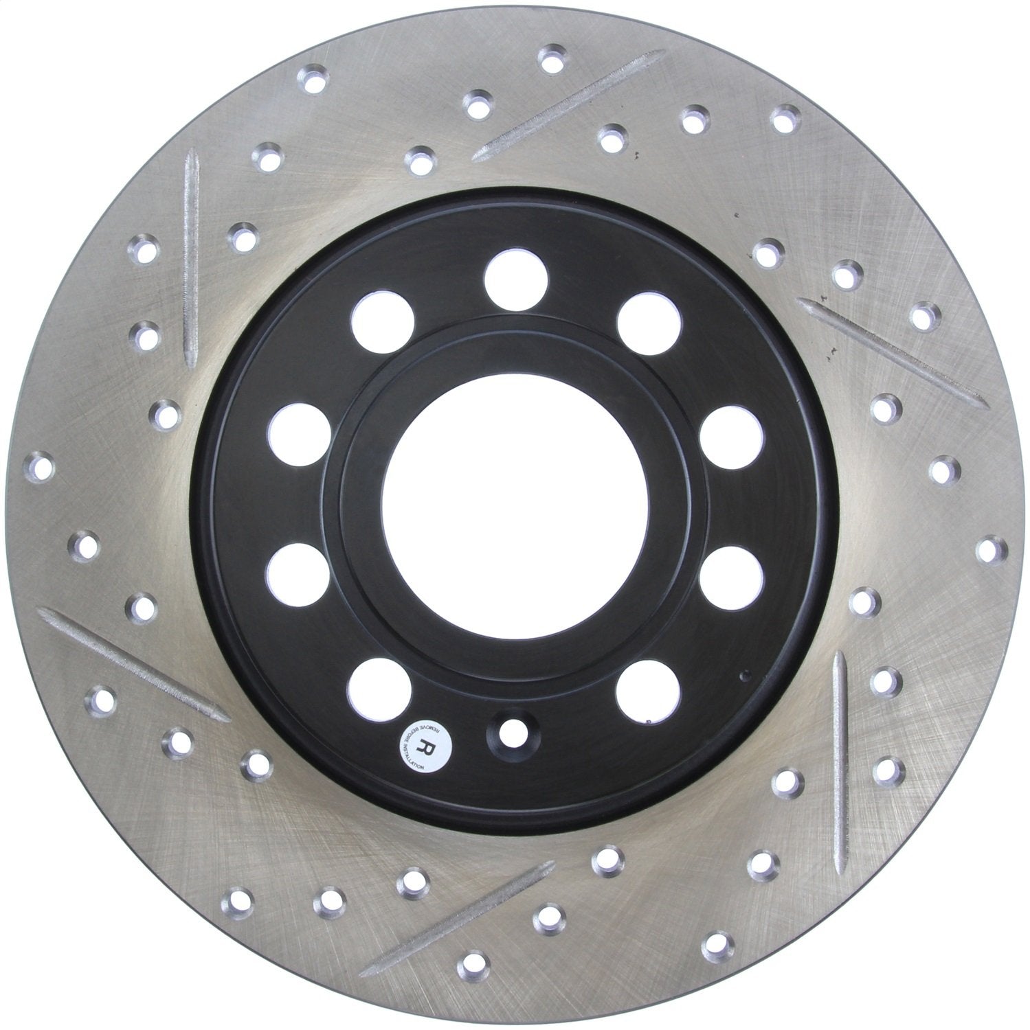 Sport Drilled/Slotted Brake Rotor StopTech 127.33131R (Rear Right), 1 Pack