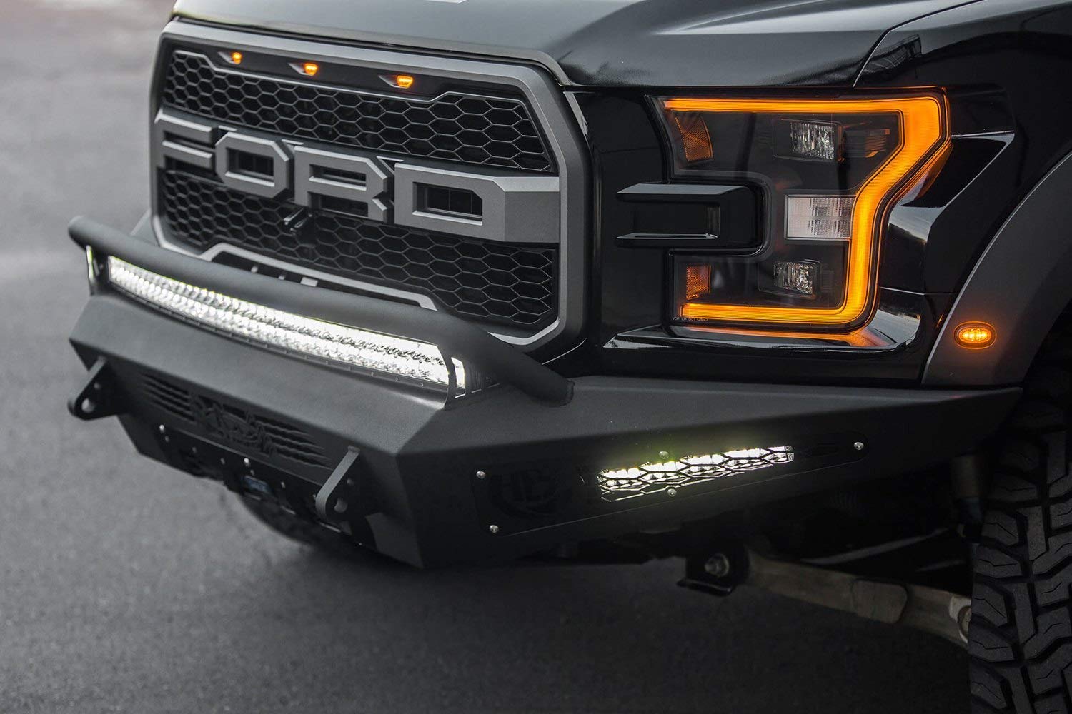 Front Bumper Addictive Desert Designs (Ford Raptor Honey Badger) F117432860103