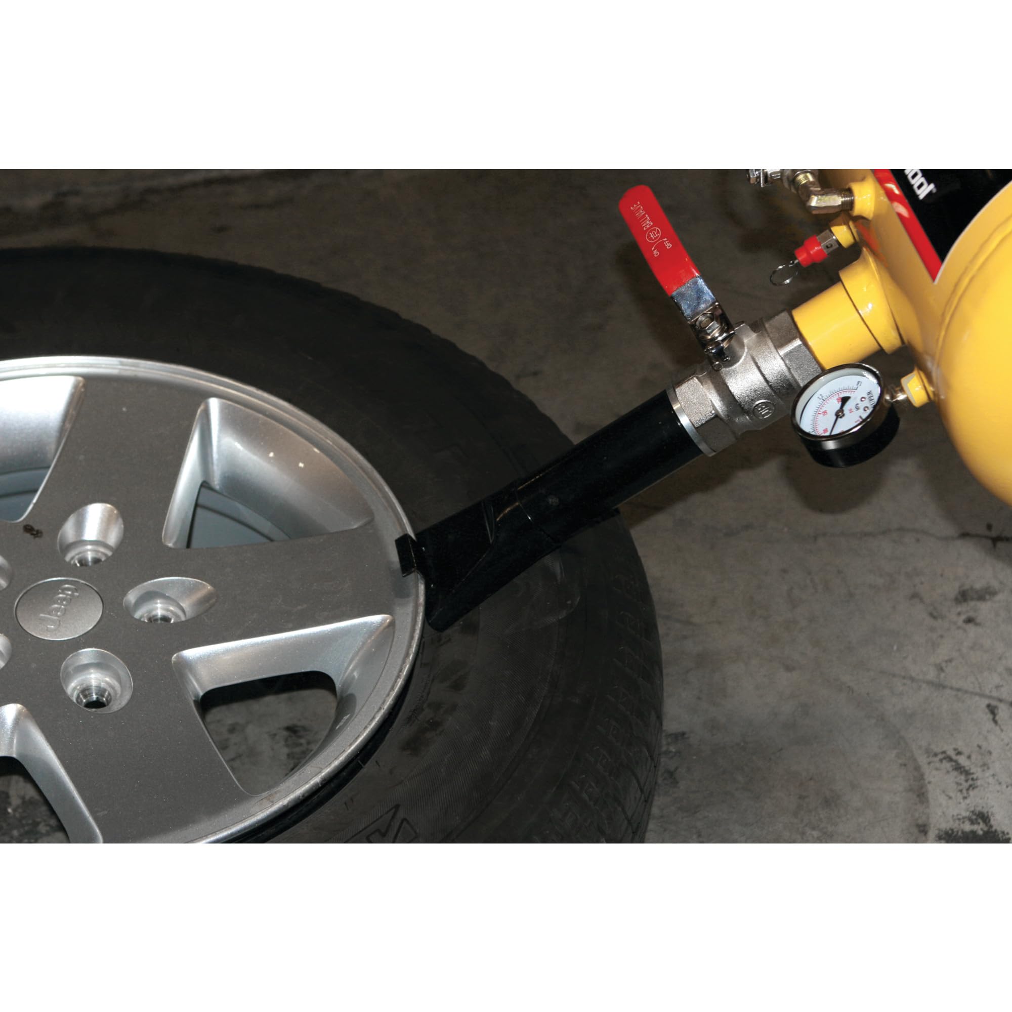 W10012 Performance Tool Portable Lightweight Tire Bead Seater for Cars, Trucks, 4x4s, and More, Yellow, 5-Gallon