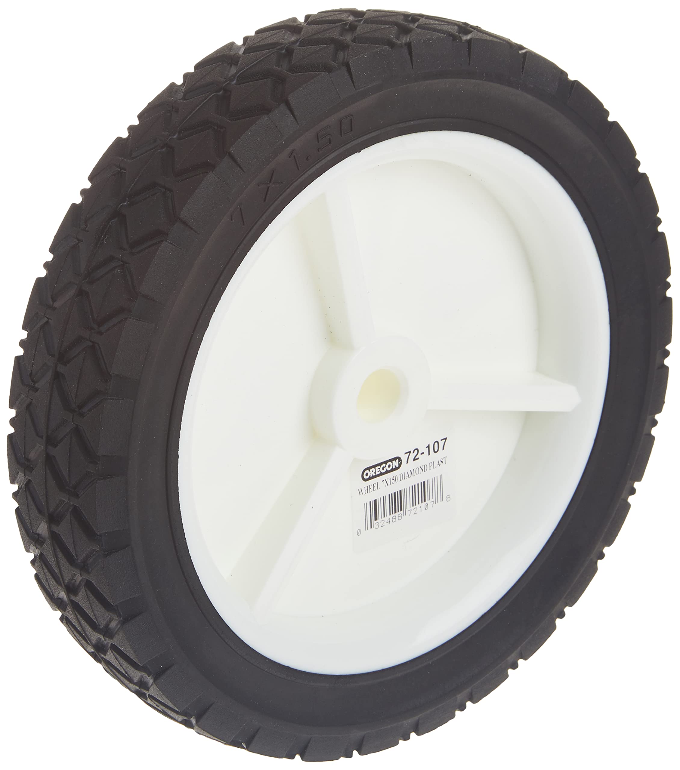 7-Inch Oregon Universal Wheel, 1.50-Inch Diamond Tread (72-107)