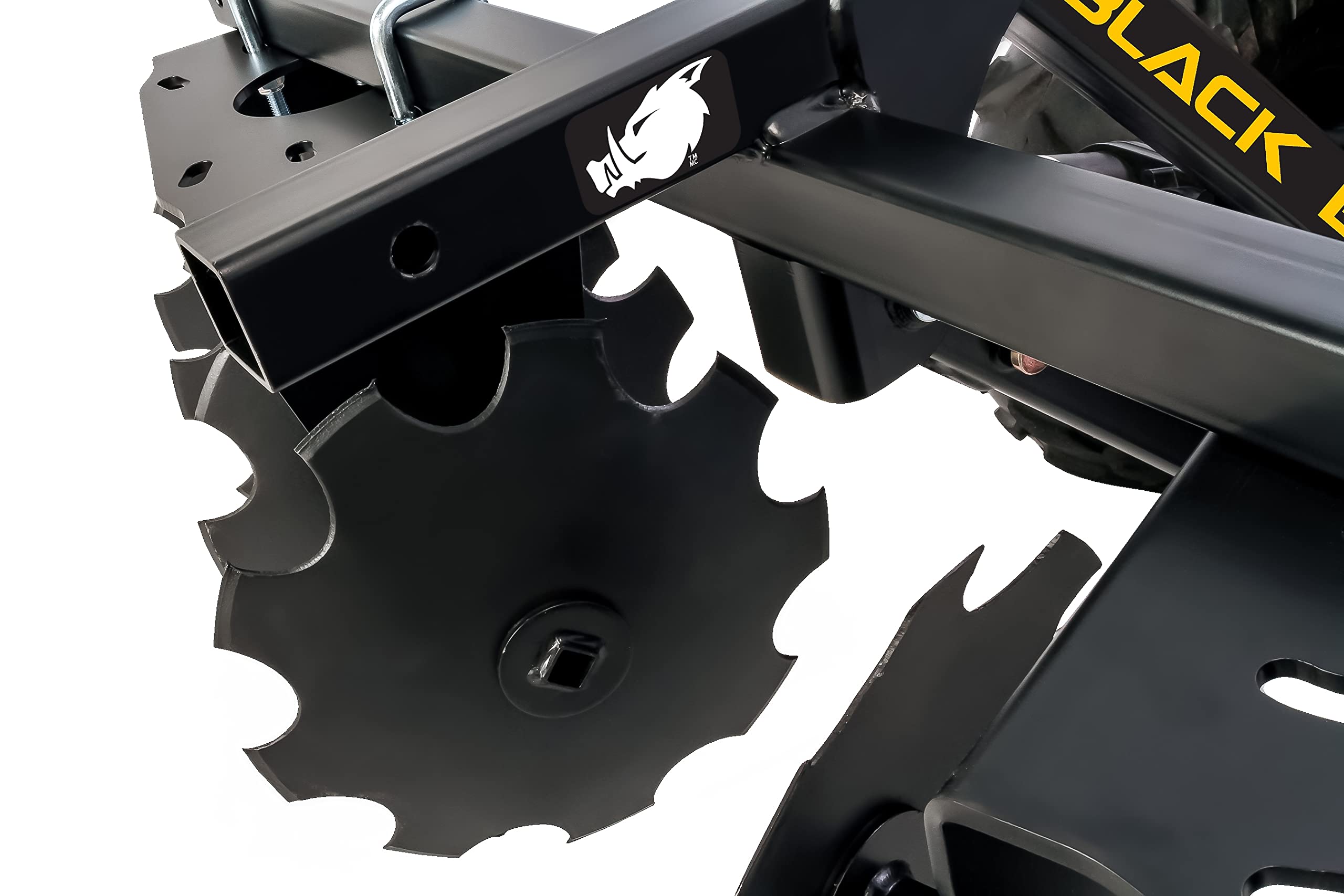 Camco Black Boar ATV/UTV Disc Harrow Implement | Specifically Designed to Break up Tough Ground Thoroughly | (66001)