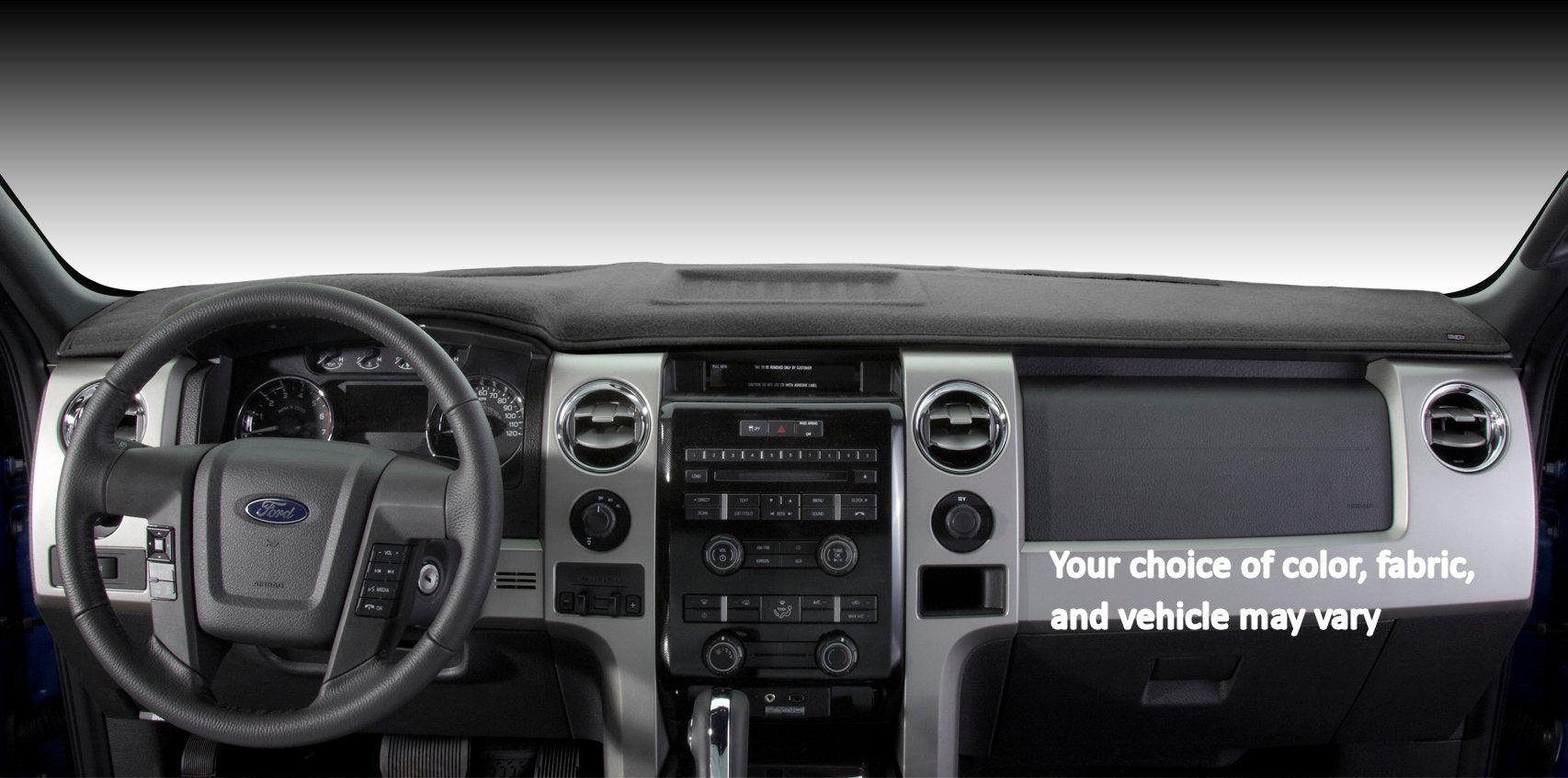 Dodge Ram Pickup DashMat UltiMat Dashboard Cover (Premium Carpet, Gray)