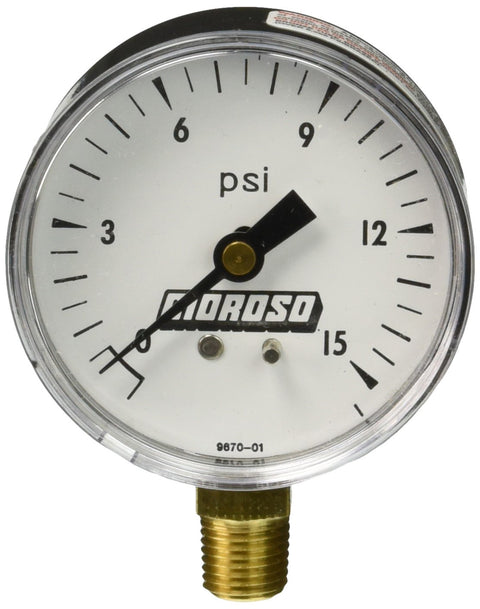 Gauge Head, Moroso 89550