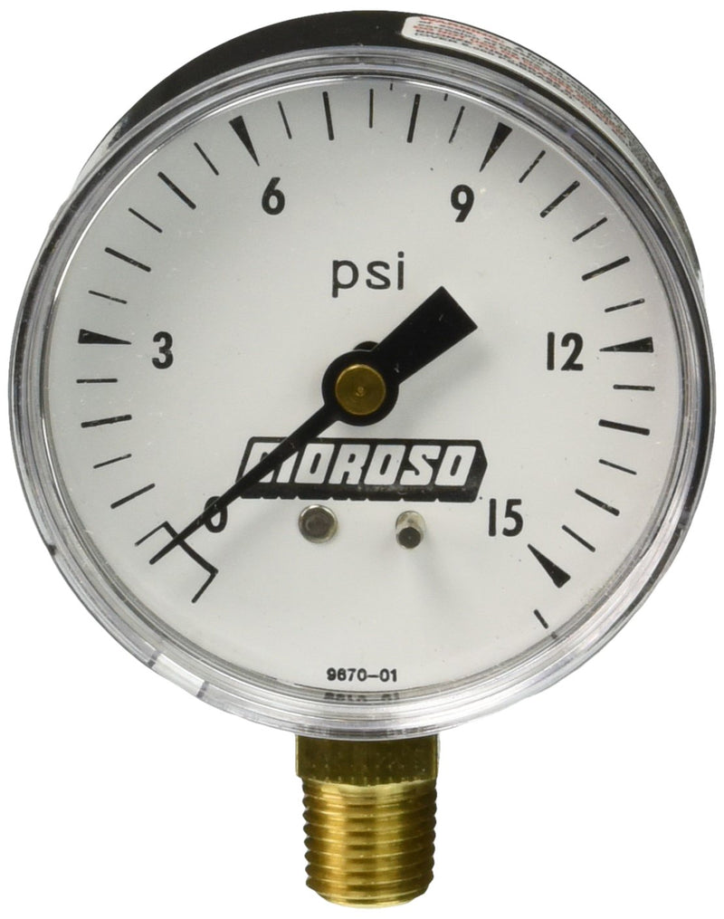 Gauge Head, Moroso 89550