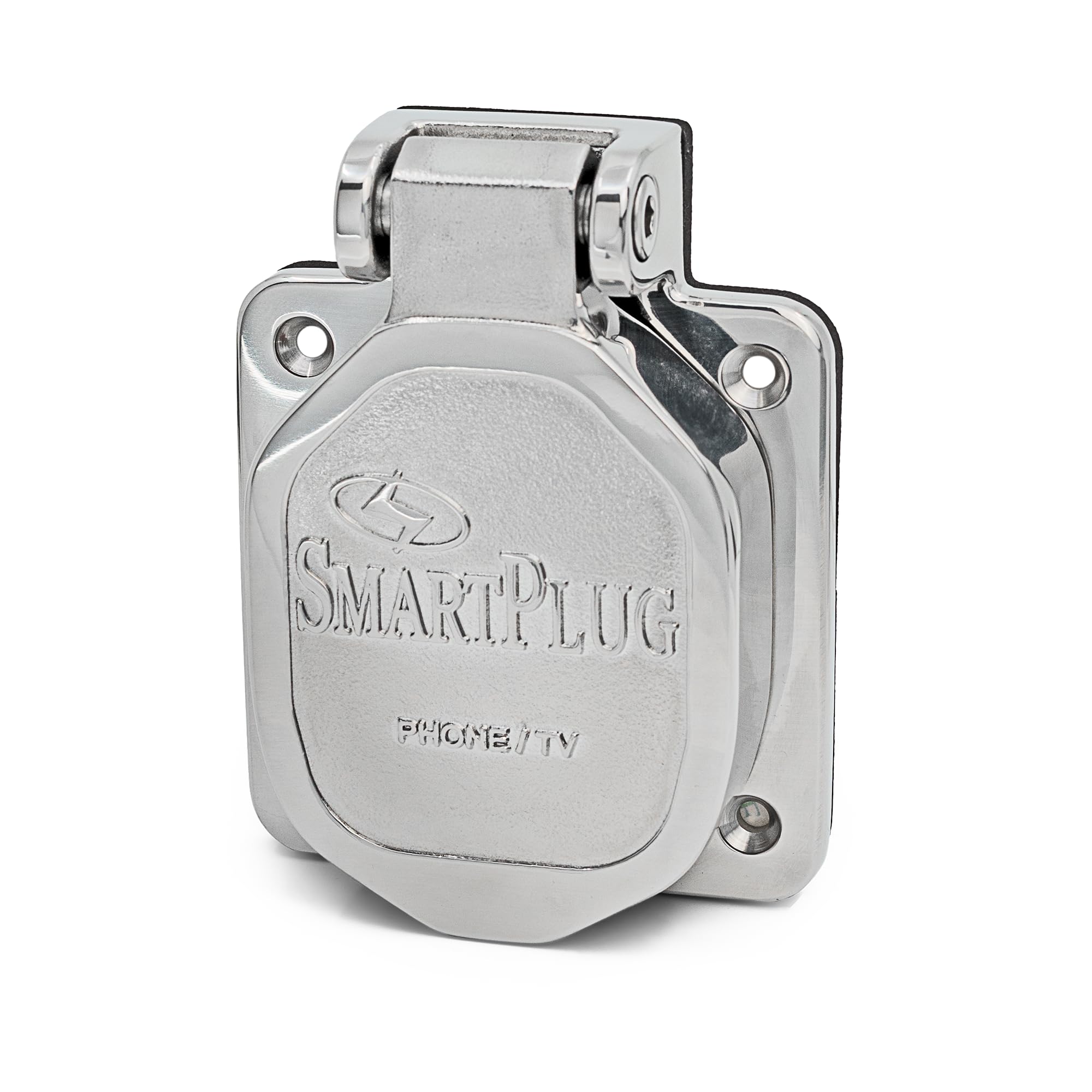Data Port Case/Inlet Only SmartPlug - 316 SS Cover w/One Blank Plug & One Open Port