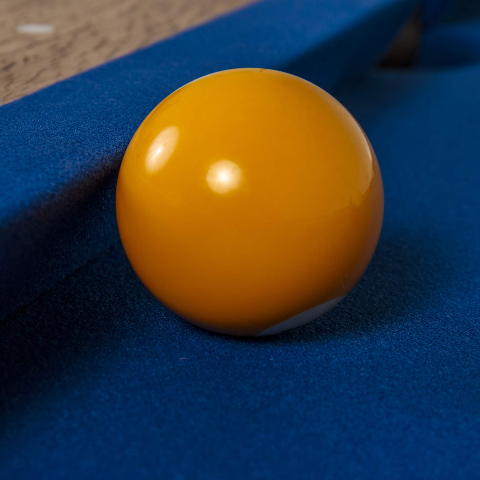 Kirkwood American Legend 84” Billiard Table with Rustic Blond Finish, K-Shaped Legs and Royal Blue Cloth