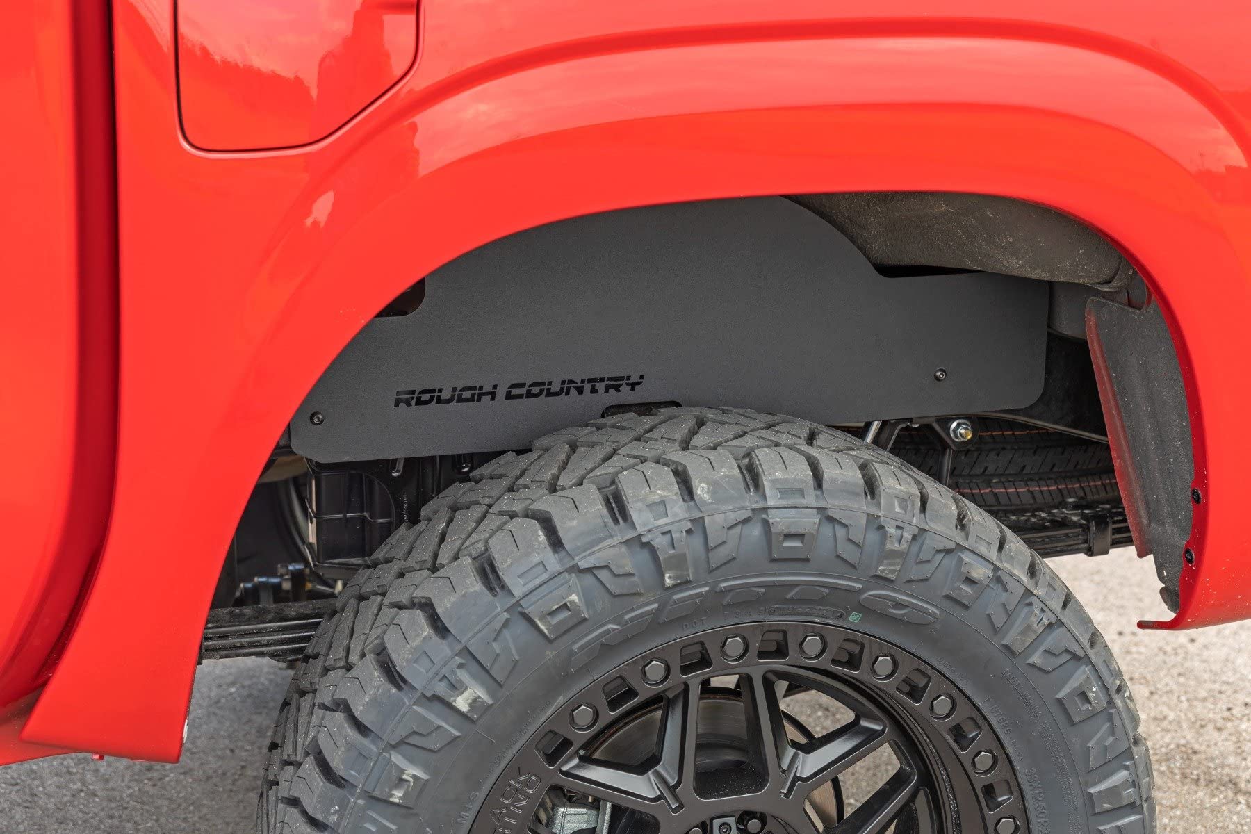 Rough Country Rear Steel Wheel Well Liners for 22-24 Nissan Frontier - 4301