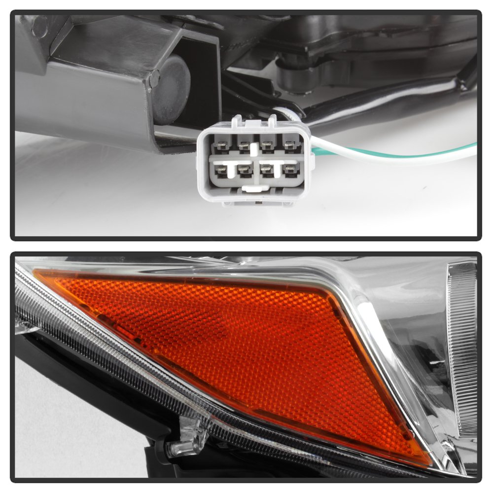 OEM Style Xtune Headlights (HD-JH-SLEG10-AM-C) (OE)