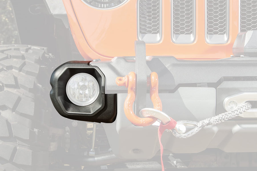 Venator Bumper Rugged Ridge Stubby End Kit | Satin Black, Steel | 11549.64 | Fits Venator Bumpers from Rugged Ridge