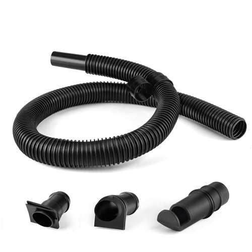 Flexible Hose Shop-Vac 9056400, 1-1/4 in. Diameter x 4 ft. Length, Durable For Wet/Dry Vacuums, Black (1-Pack)