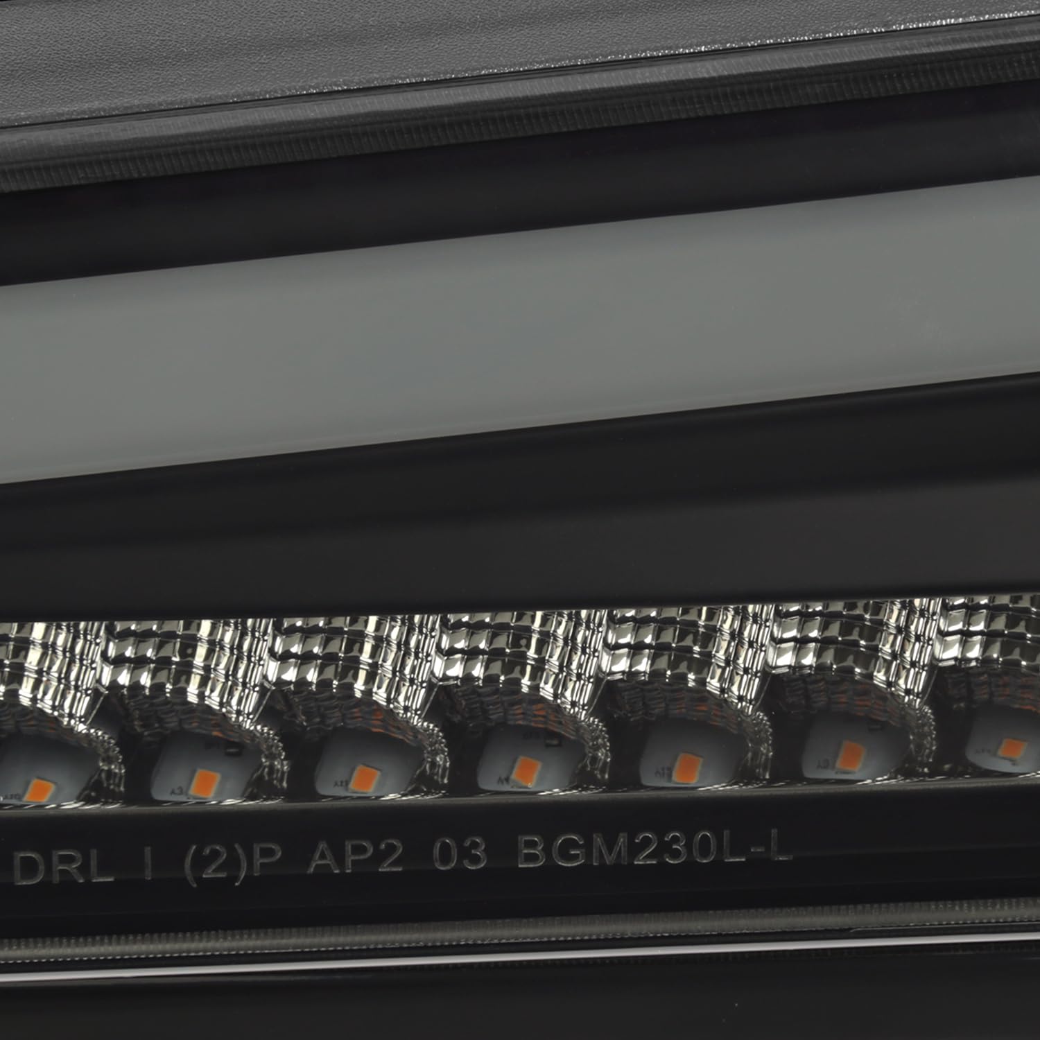 Black Smoke SPEC-D TUNING Headlights + Corner Lights w/LED Tube Compatible with 2004-2012 Chevy Colorado, GMC Canyon Left+Right Head Lamp Assembly